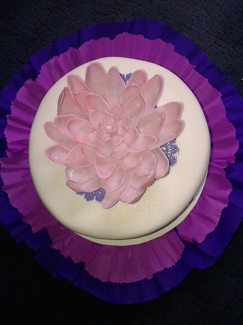 Lotus Cake by Marina Silvia Rothhuber of Silvycakes