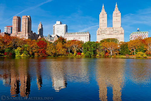newyorkcity autumn trees newyork unitedstates centralpark manhattan fallcolors places autumnleaves autumncolors fallfoliage sanremo thelake themajestic centralparkinautumn