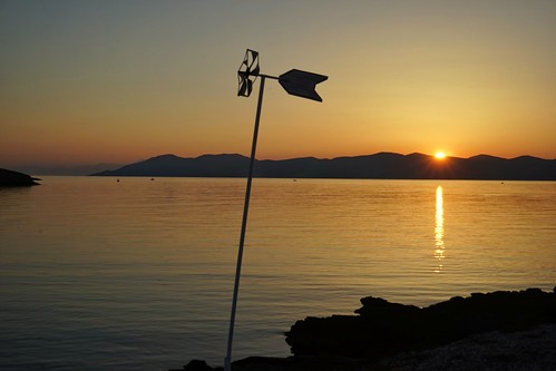 sea sunrise greece