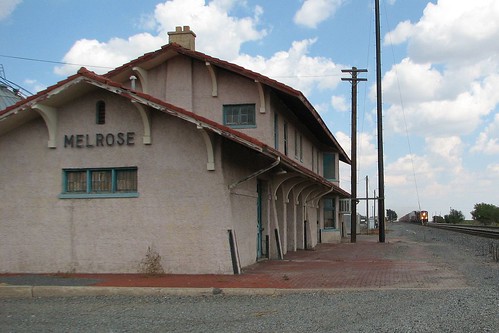 railroad melrose depot bnsf