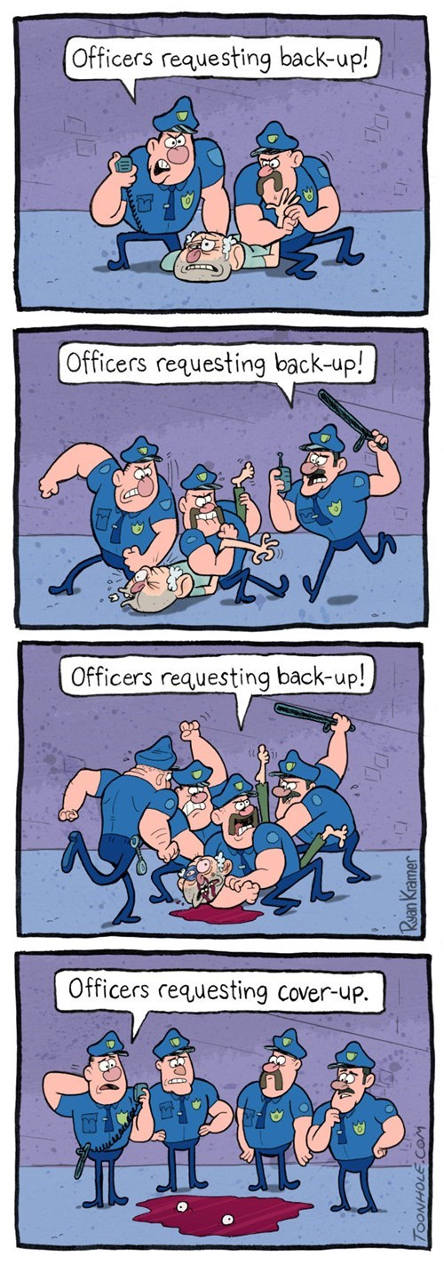 Cops Need a Mop