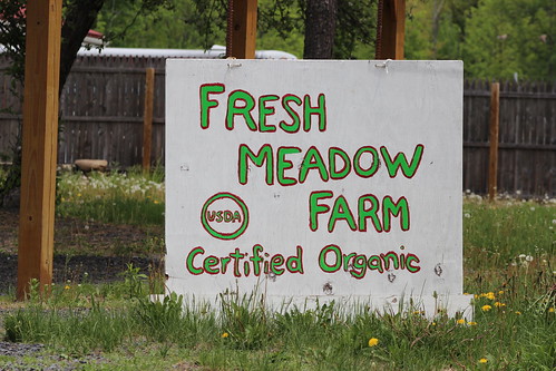 Fresh Meadow Farm sign