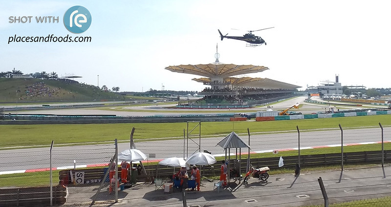 2015 f1 circuit with helicopter