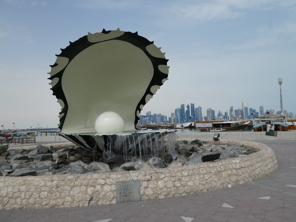 The Pearl Monument, The Corniche, Doha