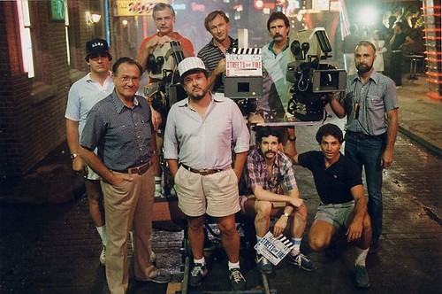 Streets of Fire - Backstage 1 - Walter Hill and Crew