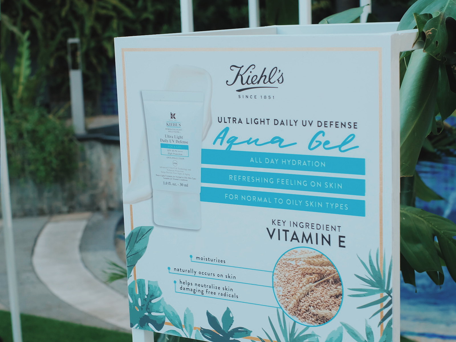 Kiehl's Ultra Light Daily UV Defense Aqua Gel | Sunscreen for Oily Skin