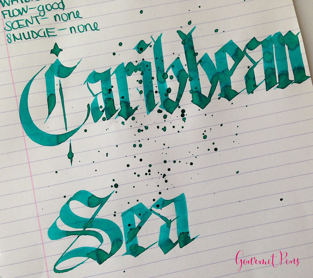 Caran d'Ache Caribbean Sea Ink 6