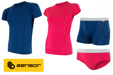 Známe vítěze soutěže o trika a spodní prádlo Sensor Merino Air