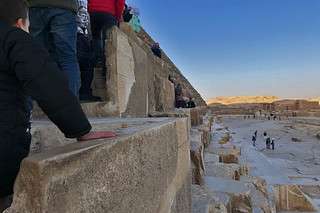 Giza - Pyramids Khufu trek upclose