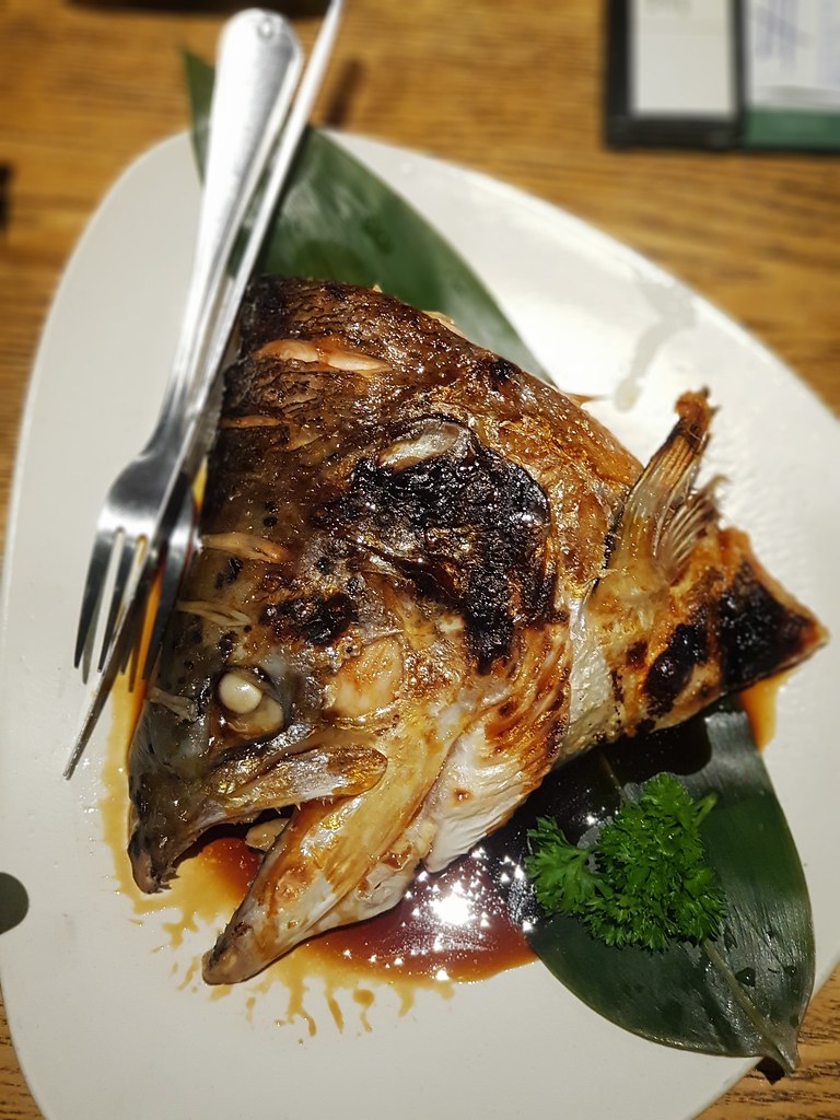 照烧三文鱼头 Teriyaki Salmon Head rm$17.75 @ Sushi Tei at Puchong Setia Walk
