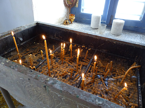 bougies à Naxos