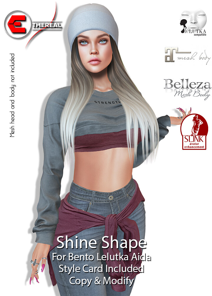 Shine Shape For Bento Lelutka Aida