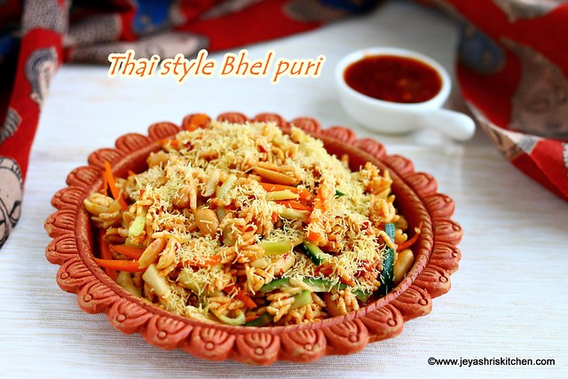 Thai style Bhel puri