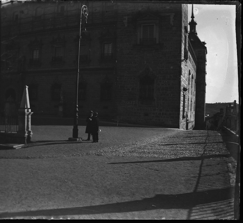 Alcázar de Toledo el 24 de febrero de 1918. Fotografía de Carles Batlle Ensesa © Ajuntament de Girona. CRDI (Carles Batlle Ensesa)