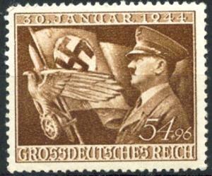 Známka Nemecká ríša 1944 A. Hitler