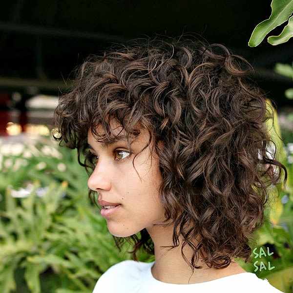 25 Popular Short Curly Hair Ideas for 2019 - Fashionre