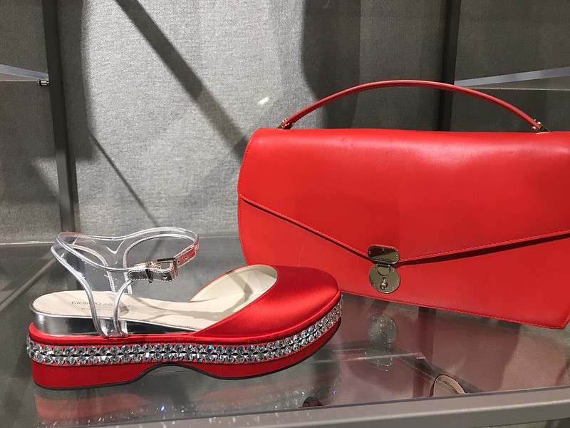 Giorgio Armani shoes and bag