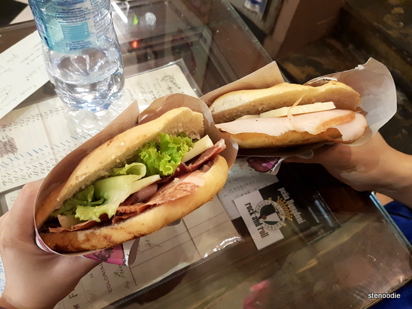 La Prosciutteria Firenze sandwiches