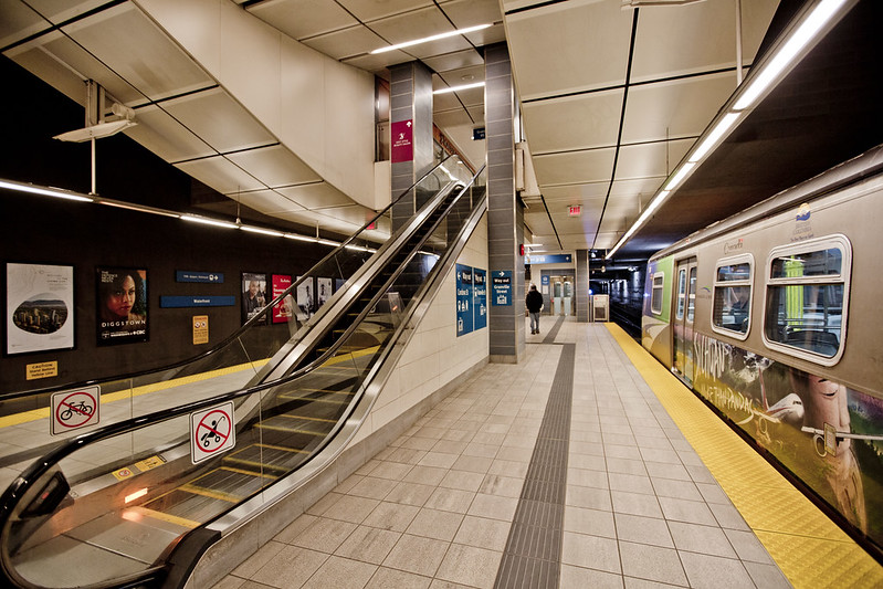 Waterfront Canada Line Station