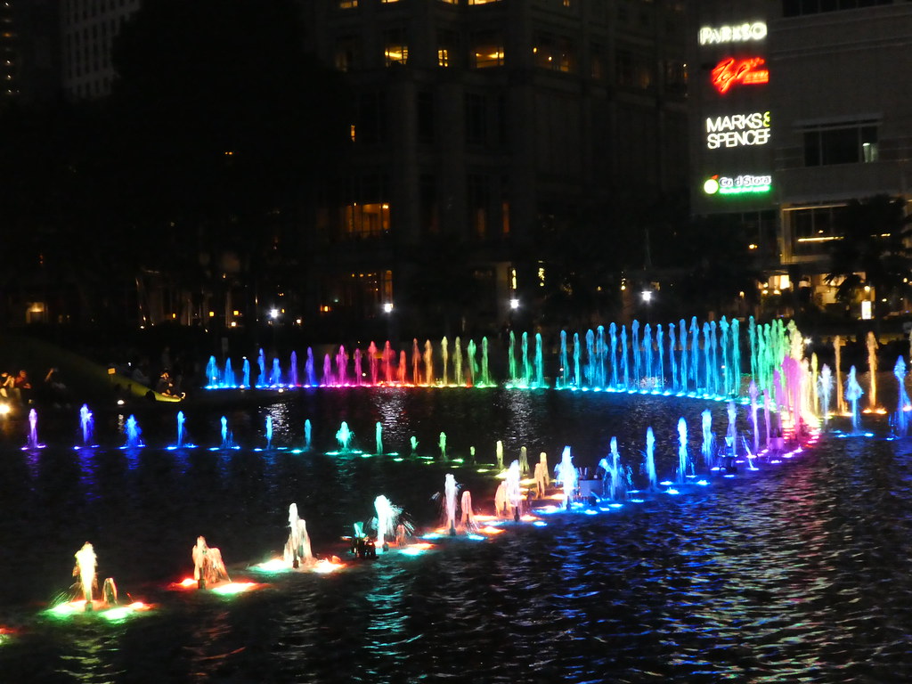 Fountain Light Show, KLCC Park, Kuala Lumpur