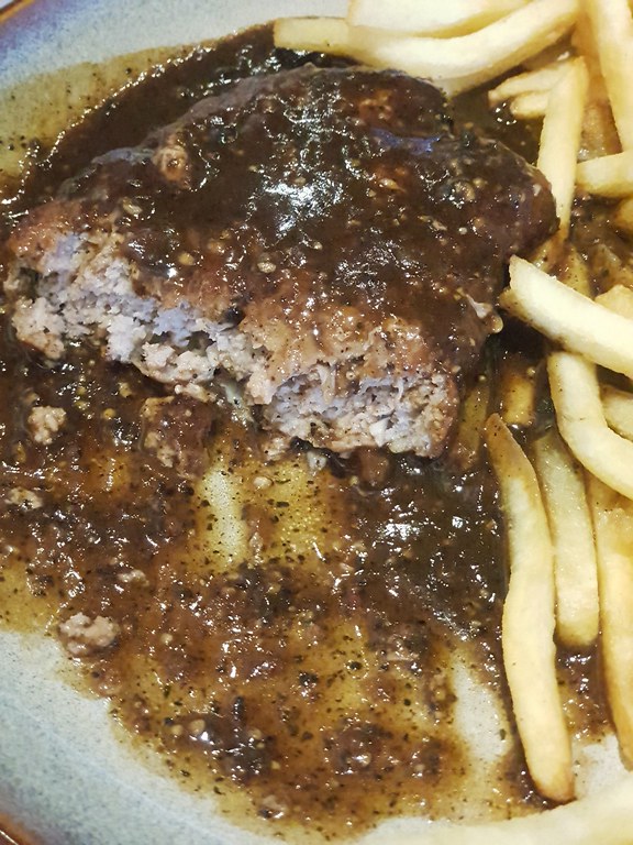 索尔兹伯里牛排 Salisbury Steak rm$8 @ Big Daddy's Taipan USJ10