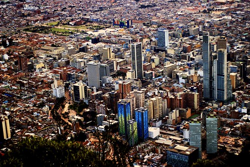 colombia bogotá cundinamarca capital ciudad city downtown people structure megacity population urban urbano