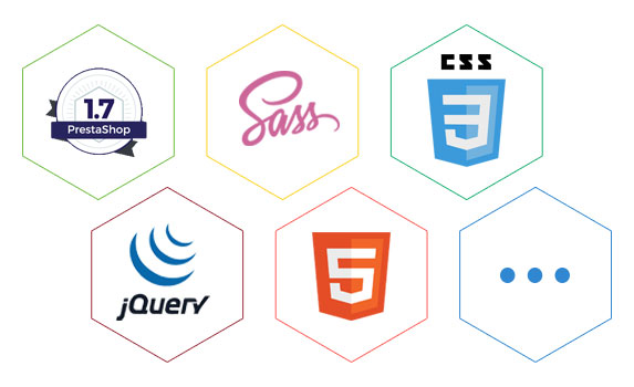 Bootstrap, SASS, HTML5, CSS3