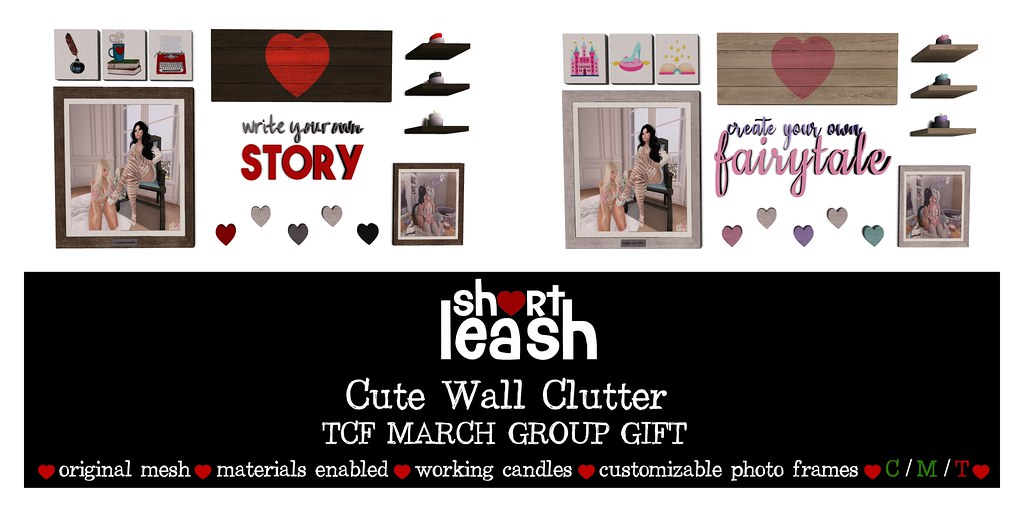 .:Short Leash:. Cute Wall Clutter