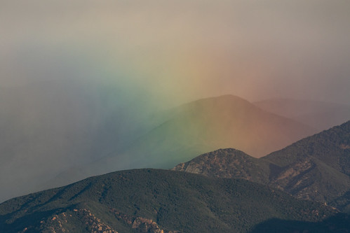 california landscape locations nature santabarbara ucsb winter rainbow mountain rain storm clouds