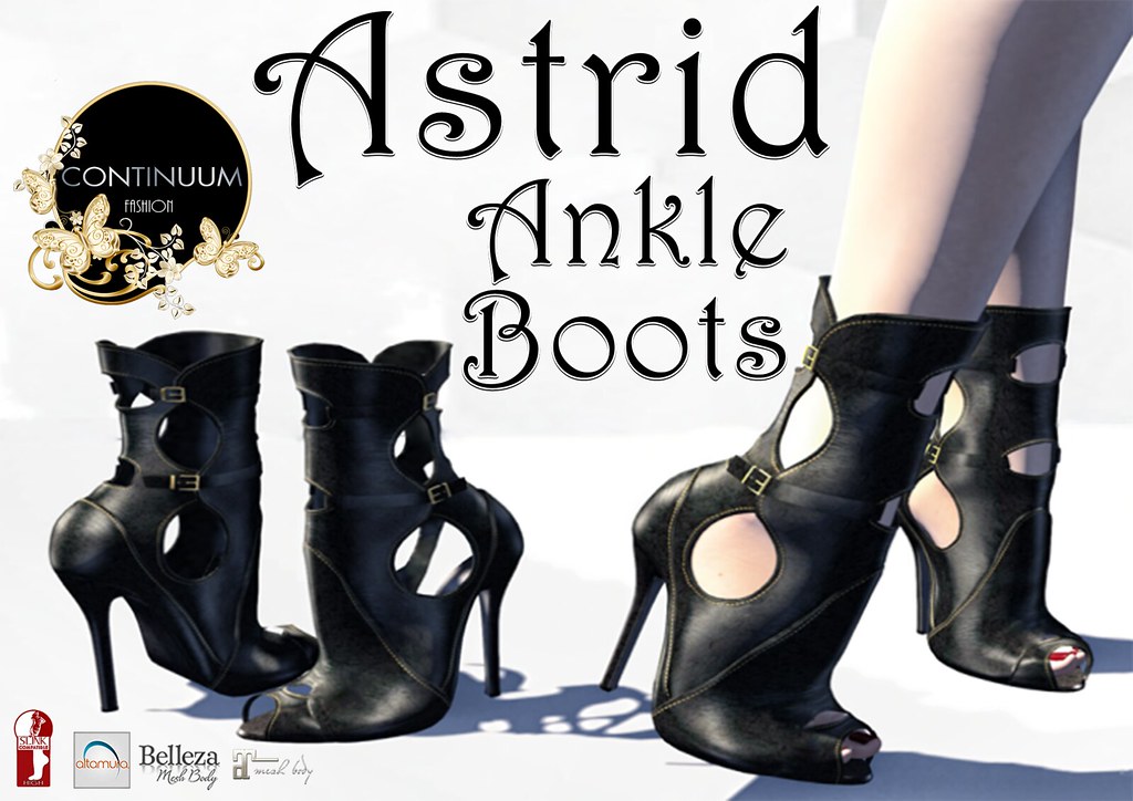 Continuum Astrid ankle boots - TeleportHub.com Live!