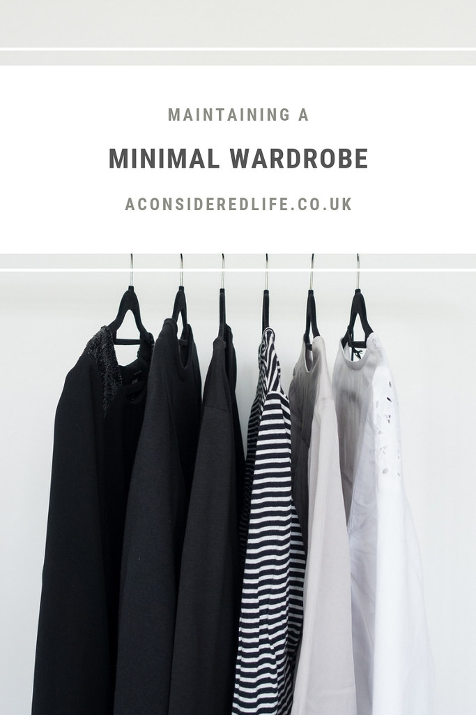 Maintaining A Minimalist Wardrobe