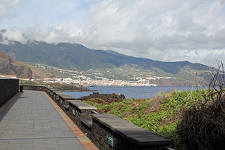 The boardwalk at Los Cancajos