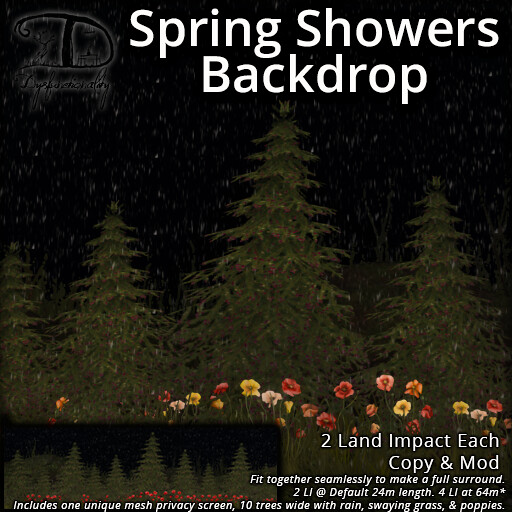 Spring Showers Backdrop