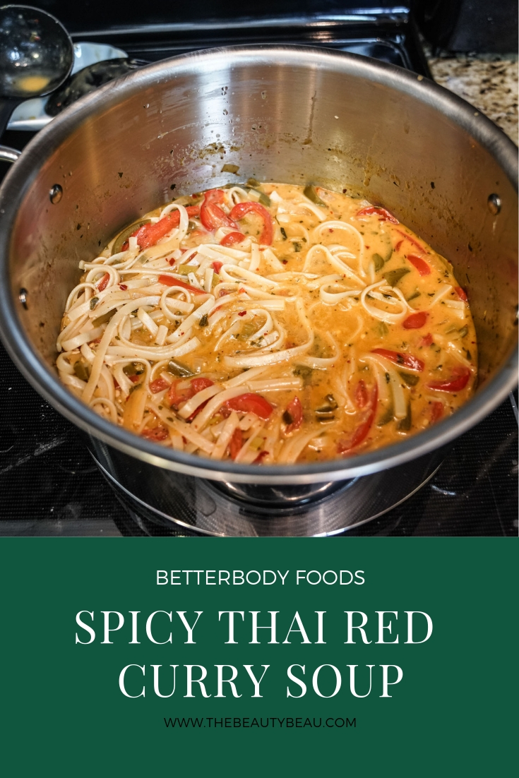 spicy thai red curry soup recipe