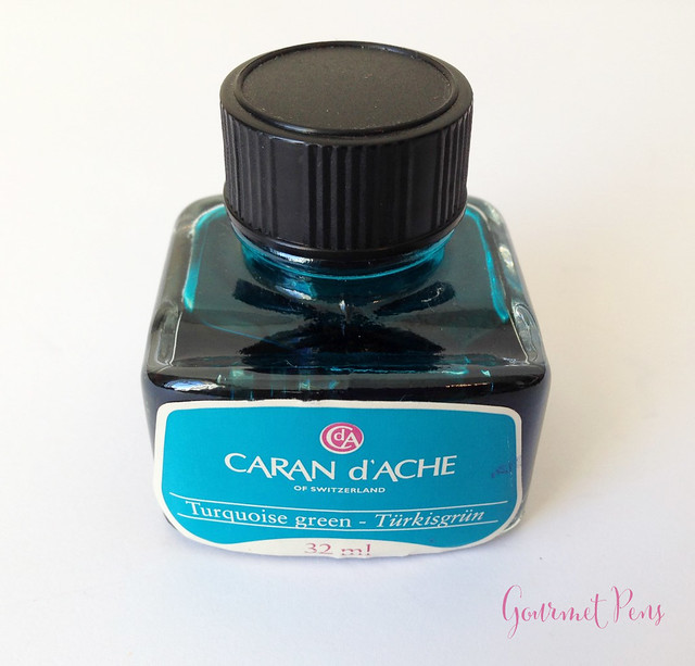 Caran d'Ache Turquoise Green Ink 8