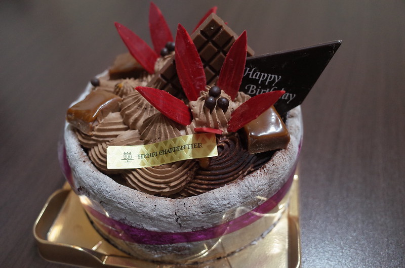 池袋東武百貨店アンリ シャルパンティエ ザ チョコレートケーキ