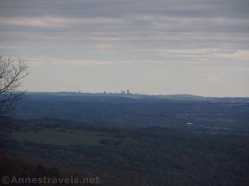The Rochester Skyline from Harriet Hollister Spencer State Park, New York