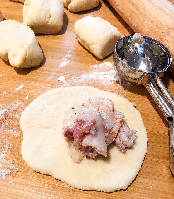 The OFFICIAL Non-Breadmaker Version Of My Mom’s Pīrāgi (Latvian Bacon Buns)