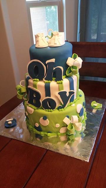 Baby Shower Cake by Angel's Heavenly Cakes