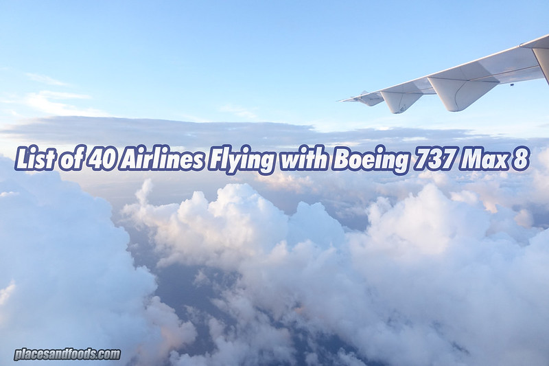 40 airlines boeing 737 max 8