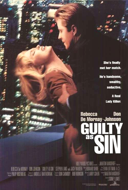 Guilty as Sin - Poster 1