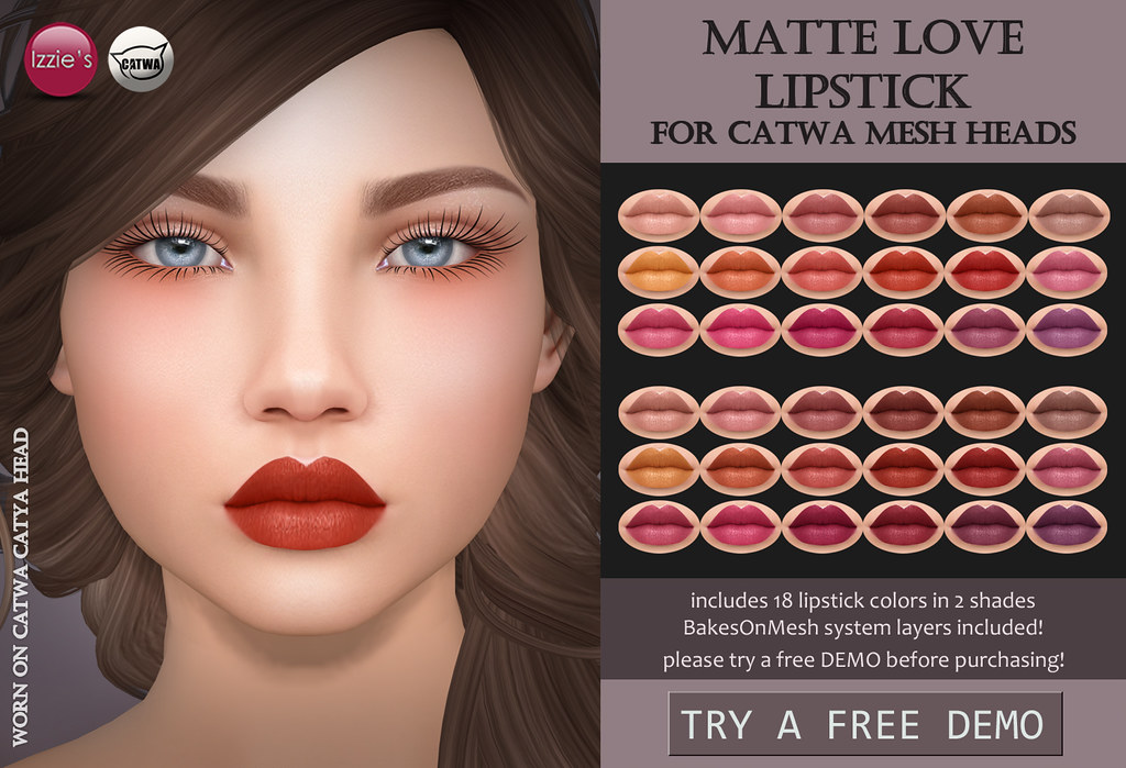 Catwa Matte Love Lipstick (TLC)