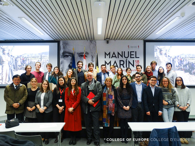 Talk "Behind the public figure – Manuel MARÍN, the man".Hispanic Society.11 March 2019