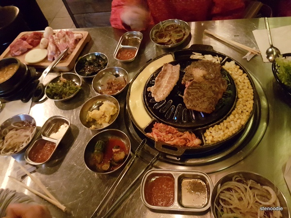 Daldongnae Korean BBQ lunch