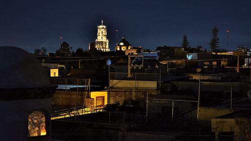 querétaro mexico night city