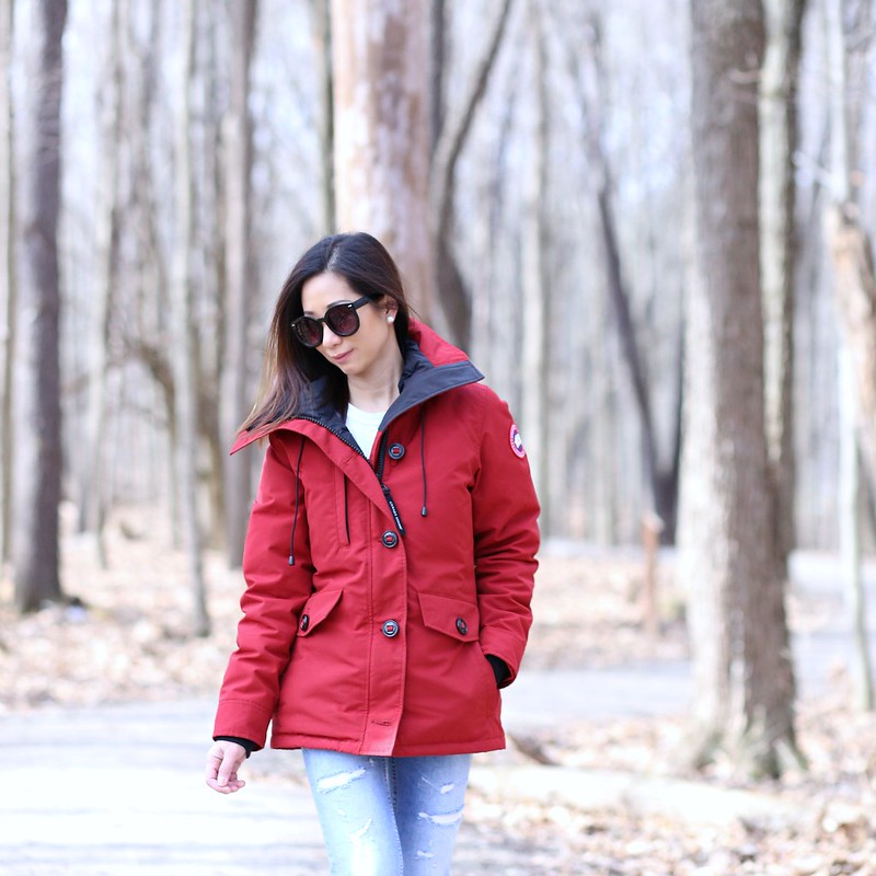 Sydney's Fashion Diary: Review :: Canada Goose Rideau Slim Fit Parka