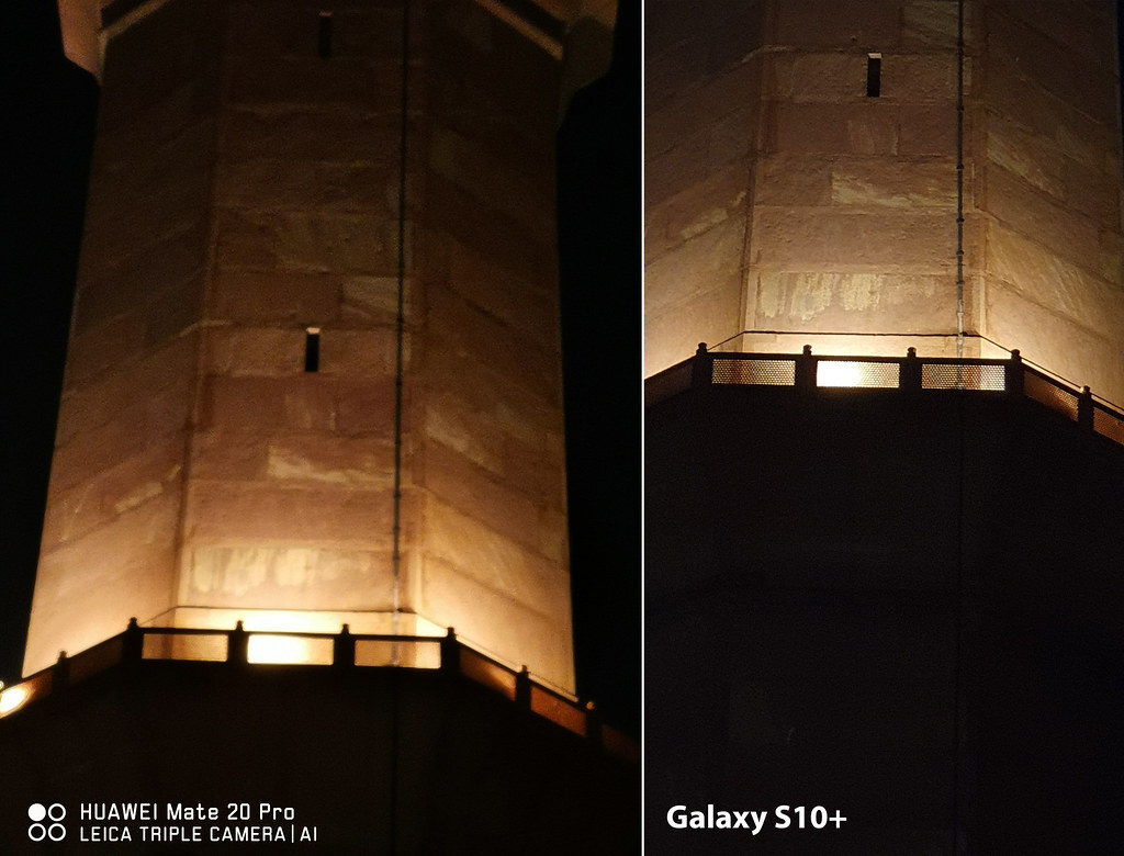 Mate 20 vs Galaxy S10+: Shot of Badshahi Mosque with 5X Zoom