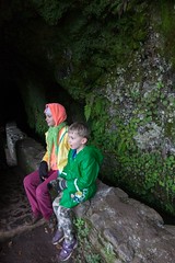 Odpoczynek w jaskini na levadzie