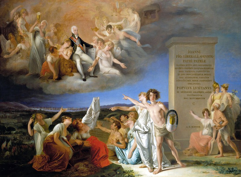 Domingos Sequeira - Alegoria às virtudes do Príncipe Regente D. João (1810)