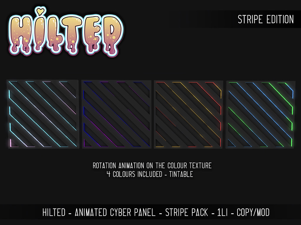 HILTED – Striped Cyber Panel Ad